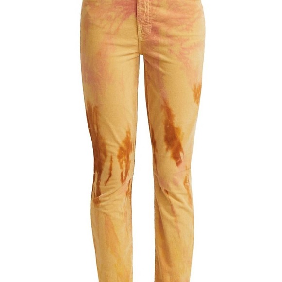 NWT Mother High Waisted Looker Corduroy Jeans Size 30 color Hopscotch - Picture 6 of 7